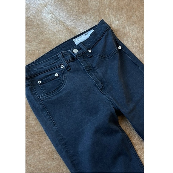 Rag & Bone High Rise Ankle Skinny Denim Jeans - Picture 4 of 7